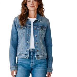 Calvin Klein‎ Jeans Light Blue Denim Jacket women’s Large